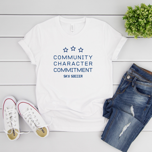 Community. Character. Commitment T-Shirt