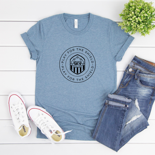 Play for the Shield - BLUE Tee