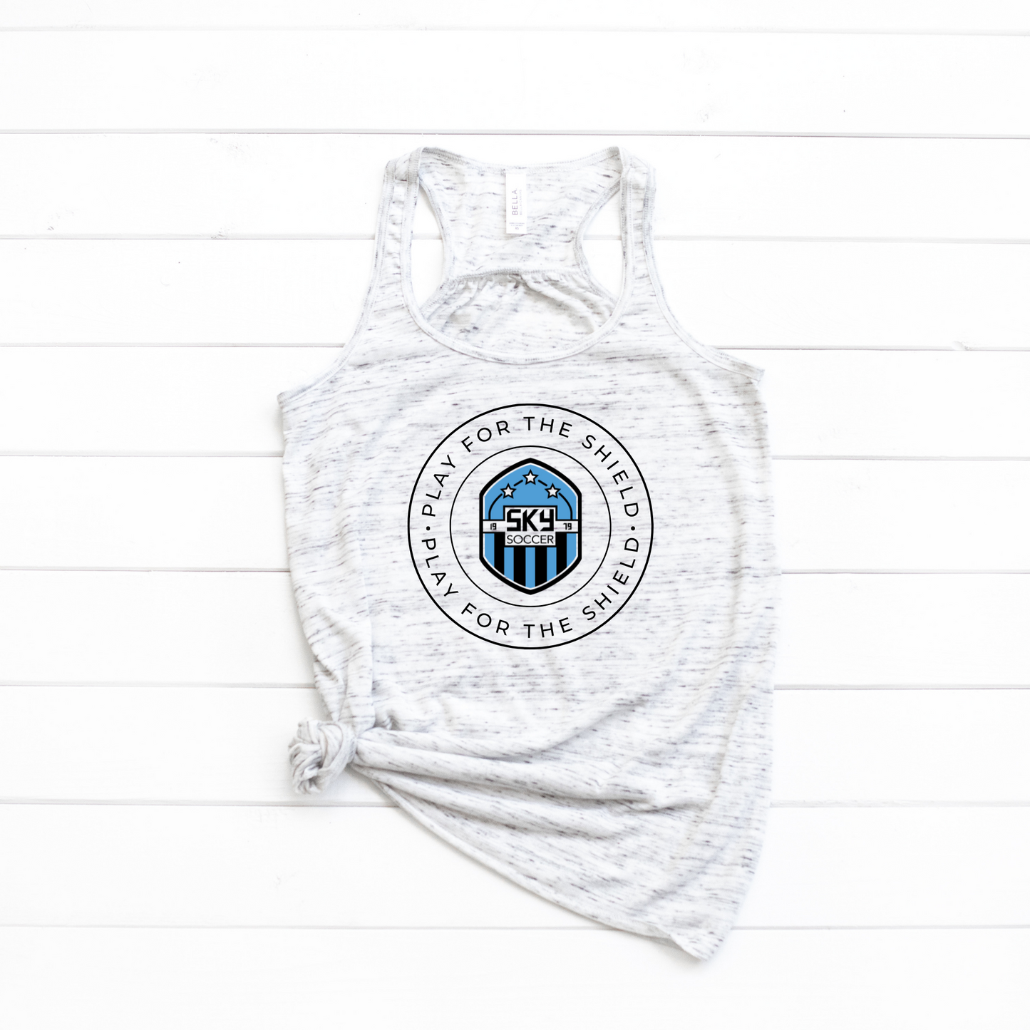 Play for the Shield RacerBack Tank